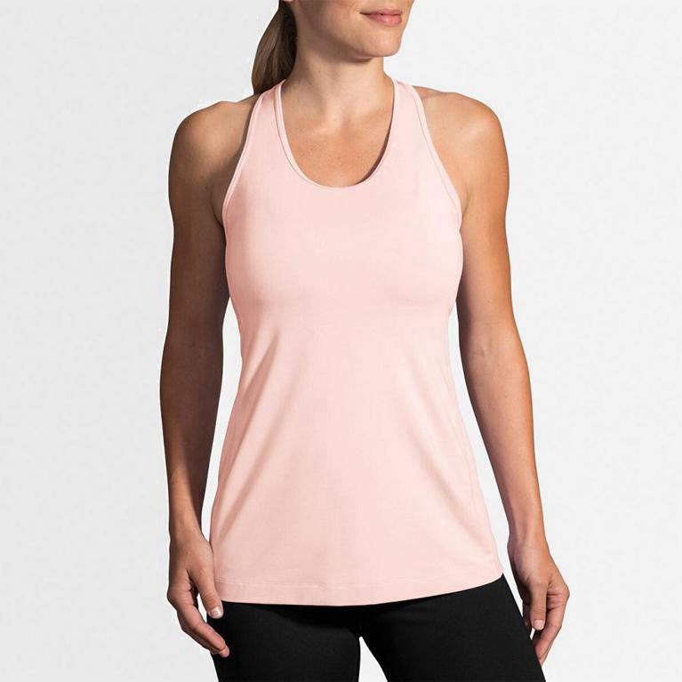 Brooks Pick-Up - Camiseta Sin Mangas Mujer - Rosas (NU3671205)